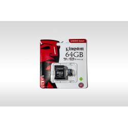Kingston Canvas Select microSD Memory Card, 64GB