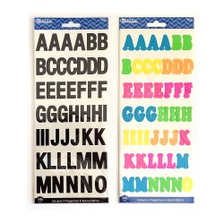 Bazic Alpha-Numberic Stickers