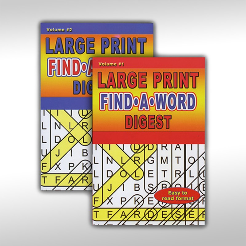 KAPPA Large Print Word Finds Puzzle Book